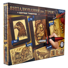 Набір для творчості Danko Toys Випалювання по дереву (WD-01-02U)