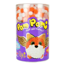 Набір для творчості Стратег Pom pom Фоксі (укр) (32017)