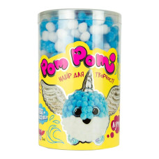 Набір для творчості Strateg Pom Pom Луммі блакитний (укр.) (32014)