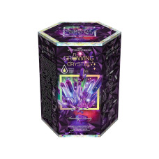 Набір Danko Toys для проведення безпечних дослідів GROWING CRYSTAL аметист (GRK-01-01U)
