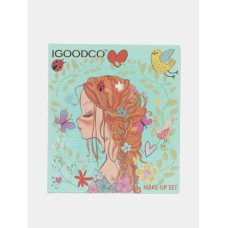 Дитяча косметика палетка тіней, лак, кісточки, люстерко (IG2912)