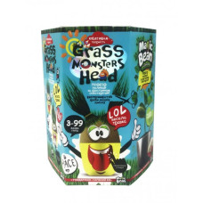 Набір для творчості Danko Toys GRASS MONSTERS HEAD (укр.) (GMH-01-01U)