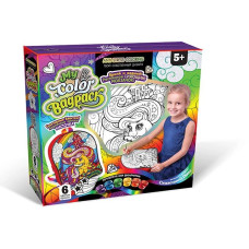 Набір для творчості Danko Toys Рюкзачок розфарбовка Казкове поні (CBP-01-03)