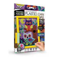 Набір для творчості Danko Toys Вишивка на пластиковій канві PLASTIC CANVAS сови (PC-01-01)