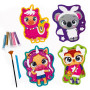 Набір для творчості Vladi toys Glitter Art Блискучі звірята (VT4501-11)