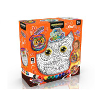 Набір для творчості Danko Toys Сумочка розфарбовка My color pet-bag Сова (CPB-01-01U)