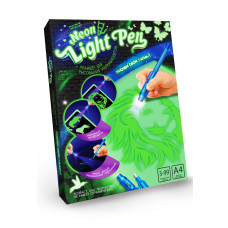 Набір для творчості Danko Toys Neon Light Pen малювання ультрафіолетом (NLP-01)
