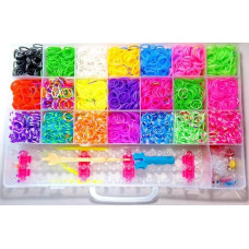 Набір для творчості гумки для плетіння браслетів 4200 шт (DN-201)
