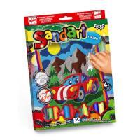 Набір для творчості Danko Toys Фреска із піску SandArt Машина (SA-02-03)