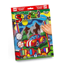 Набір для творчості Danko Toys Фреска із піску SandArt Машина (SA-02-03)