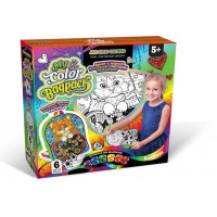 Набір для творчості Danko Toys Рюкзачок розфарбовка Кошеня (CBP-01-05)