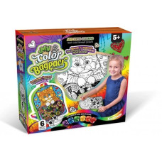 Набір для творчості Danko Toys Рюкзачок розфарбовка Кошеня (CBP-01-05)