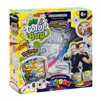 Набір для творчості Danko Toys сумочка міні розписна глітером і фарбами Сови з ліхтариком (mCOB-01-03U )