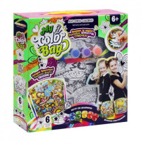 Набір для творчості Danko Toys сумочка міні розписна глітером і фарбами Сови з пряниками (mCOB-01-04U)