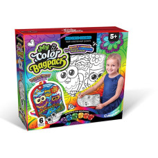 Набір для творчості Danko Toys Рюкзачок розфарбовка Сови (CBP-01-01)