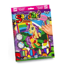 Набір для творчості Danko Toys Фреска із піску SandArt Поні (SA-02-08)