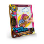 Килимова вишивка Danko Toys Punch Needle Ведмедик на місяці (рос.) (PN-01-09)