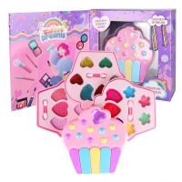 Дитяча косметика набір тініей в кейсі 3 яруси Тістечко (2101I/M-MR)