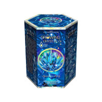 Набір Danko Toys для проведення безпечних дослідів GROWING CRYSTAL аквамарин (GRK-01-05U)