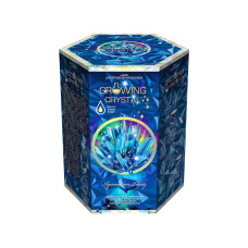 Набір Danko Toys для проведення безпечних дослідів GROWING CRYSTAL аквамарин (GRK-01-05U)