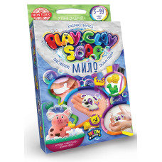 Набір для творчості Danko Toys Мило пластилінове Play Clay Soap 4 кол. (укр) (PCS-02-02U)