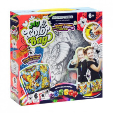 Набір для творчості Danko Toys сумочка міні розписна глітером і фарбами Фея (mCOB-01-05U)