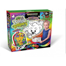Набір для творчості Danko Toys Рюкзачок розфарбовка Ведмежа (CBP-01-04)