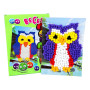 Набір для творчості Стратег Веселі помпони - сова (укр.) (30996)