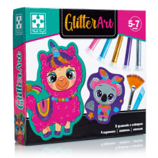 Набір для творчості Vladi toys Glitter Art Блискучі звірята (VT4501-11)