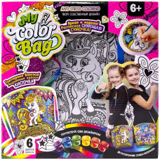 Набір для творчості Danko Toys розписна сумочка міні єдиноріг (mCOB-01-02)