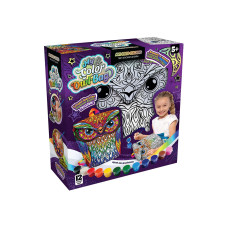 Набір для творчості Danko Toys Рюкзачок Сова розфарбування My Color Owl-Bag (COWL-01-01U)