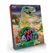 Набір Danko Toys Креативна творчість Dino Land 7в1 (рос) (DL-01-01)