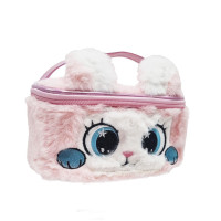 Косметичка з набором косметики Зайчик пухнаста рожева (2103W/XPN)