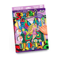 Набір для творчості Danko Toys Фреска із піску SandArt Фея (укр.) (SA-01-09)