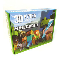 3D Ручка Світ фантазій Minecraft для малювання та творчості з LCD-дисплеєм (MH2578)