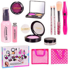Косметика муляж набір із помади, рум'ян, блиску з сумочкою (BJ1352)