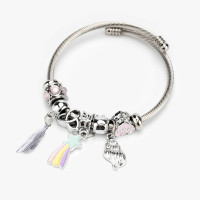 Набір для створення браслетів PANDORA Fashion Jewelry Комета з пір'їною (B4323ZP)