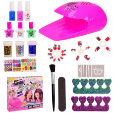 Дитяча косметика Style Up Your Nails з манікюрною лампою (J-217)