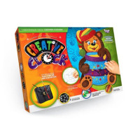 Набір Danko Toys Годинник-розфарбовка з гліттером (CC-01-02-03-04-05)