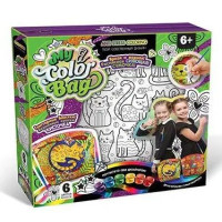 Набір для творчості Danko toys сумочка розписна глітером і фарбами Котик (mCOB-01-01U)