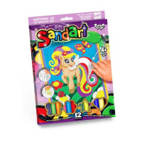 Набір для творчості Danko Toys Фреска із піску SandArt Поні (укр.) (SA-01-04)