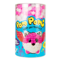 Набір для творчості Strateg Pom Pom Пінкі рожевий (укр.) (32015)