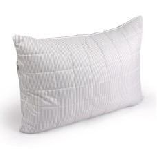 Подушка 50х70 силіконова стьобана на блискавці Elegante