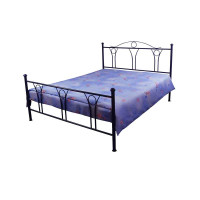 Простирадло 143х215 "блакитний" сатин набивний