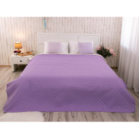 Покривало 220х240 мікрофайбер "Севілья" бузково-молочне