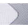 Покривало 150х212 "Grey" темно сірий + світло сірий