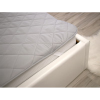 Наматрацник 180х200 синтепон на резинці 828.52СУ_Grey White