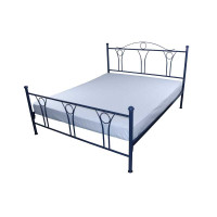 Простирадло 175х215 бязь набивна блакитна смужка