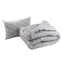 Набір ковдра 140х205 + подушка 50х70 силіконові "Star Plus"