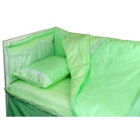 Набір у дитяче ліжко розмір 60х120 "Карапузік" Салатовий